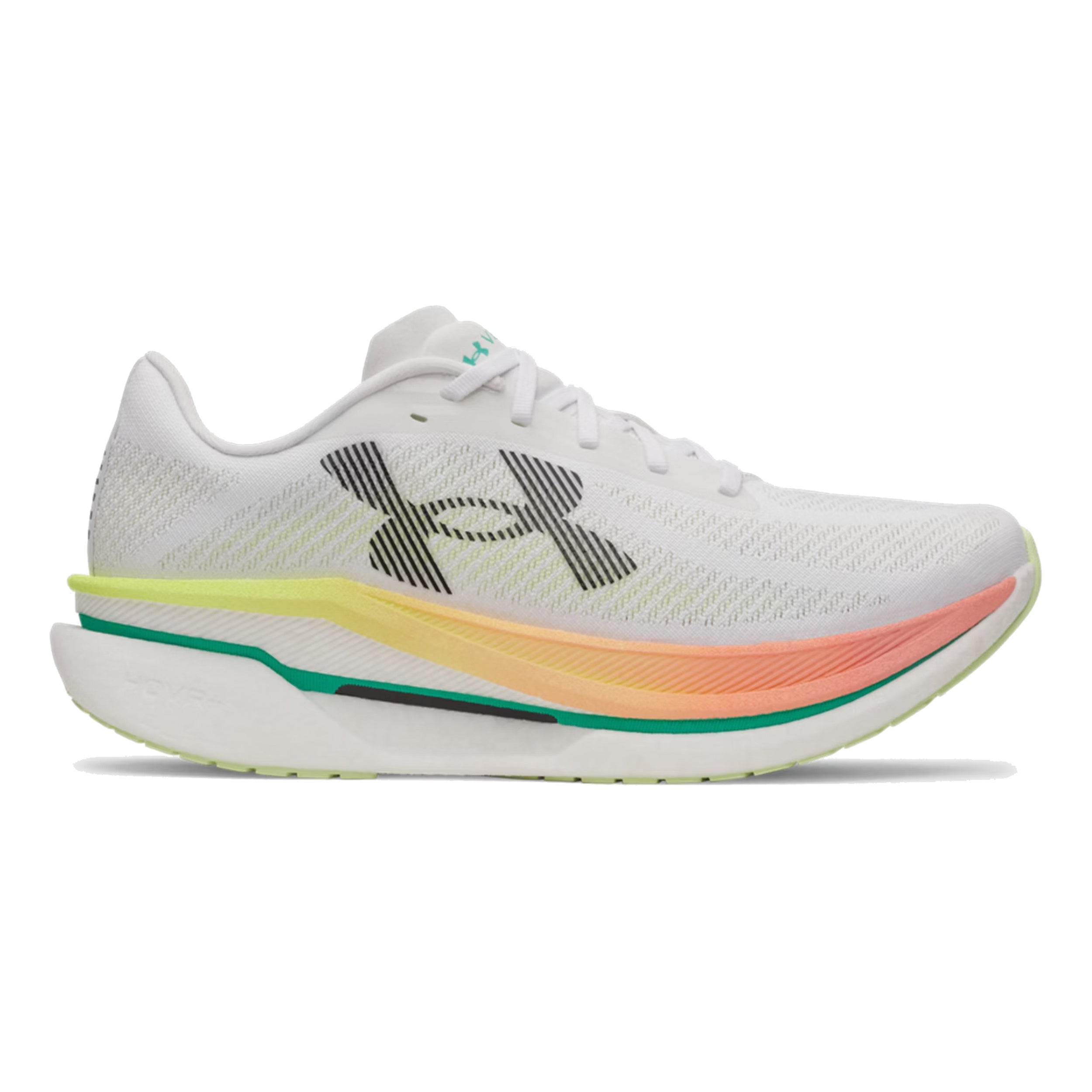 Under Armour Velociti Pro 2 Wettkampfschuh Unisex-weiß, hellgrün