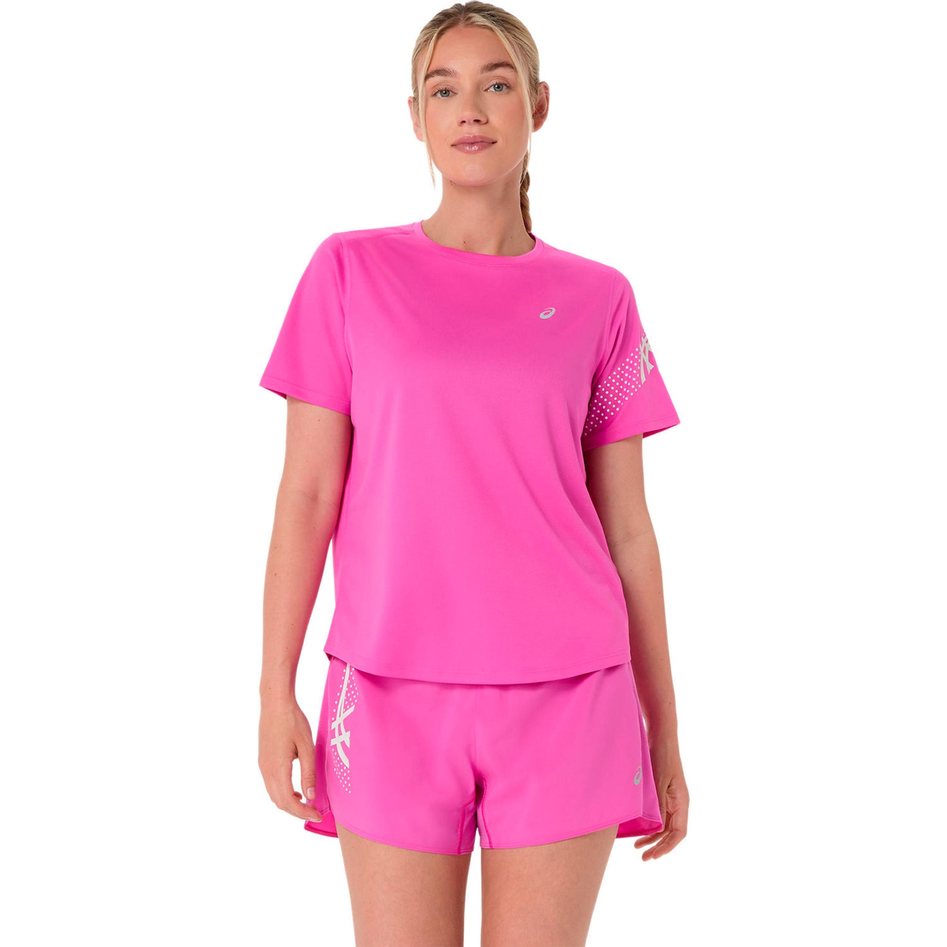 ASICS Icon Laufshirt Damen-rosa