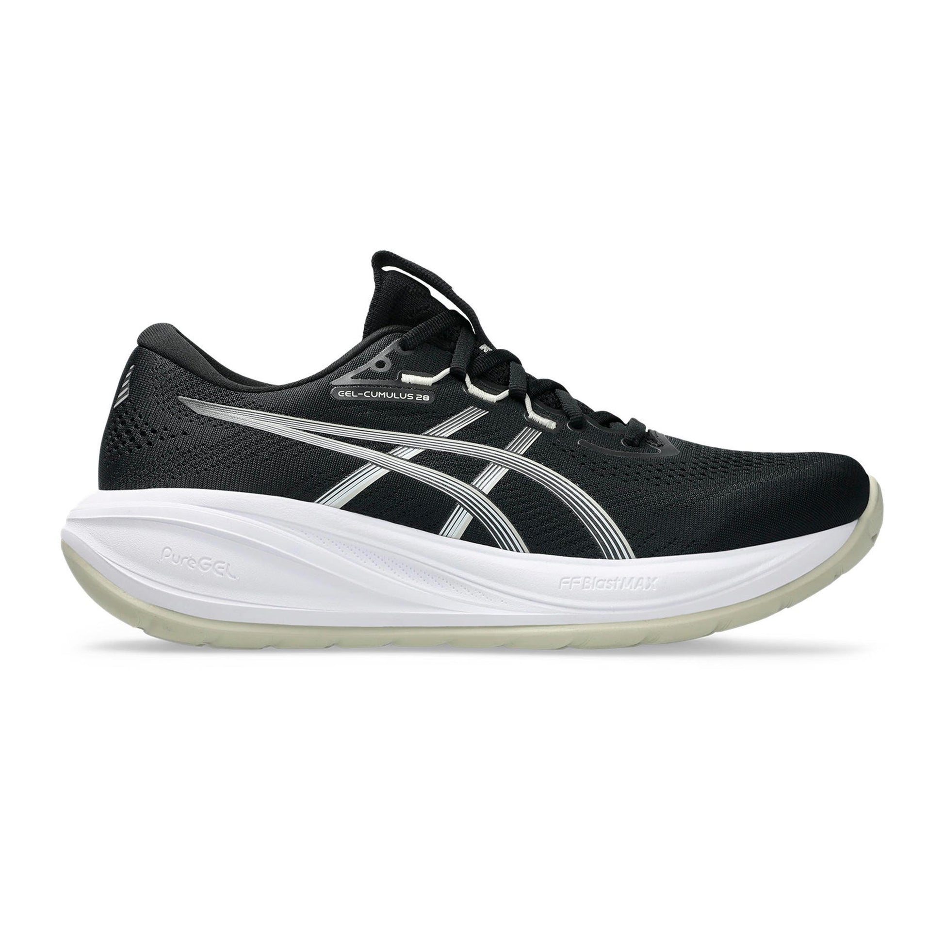 ASICS Gel-Cumulus 28 Neutralschuh Herren-schwarz, weiß