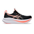 Gel-Nimbus 28 Neutralschuh Damen - schwarz, koralle