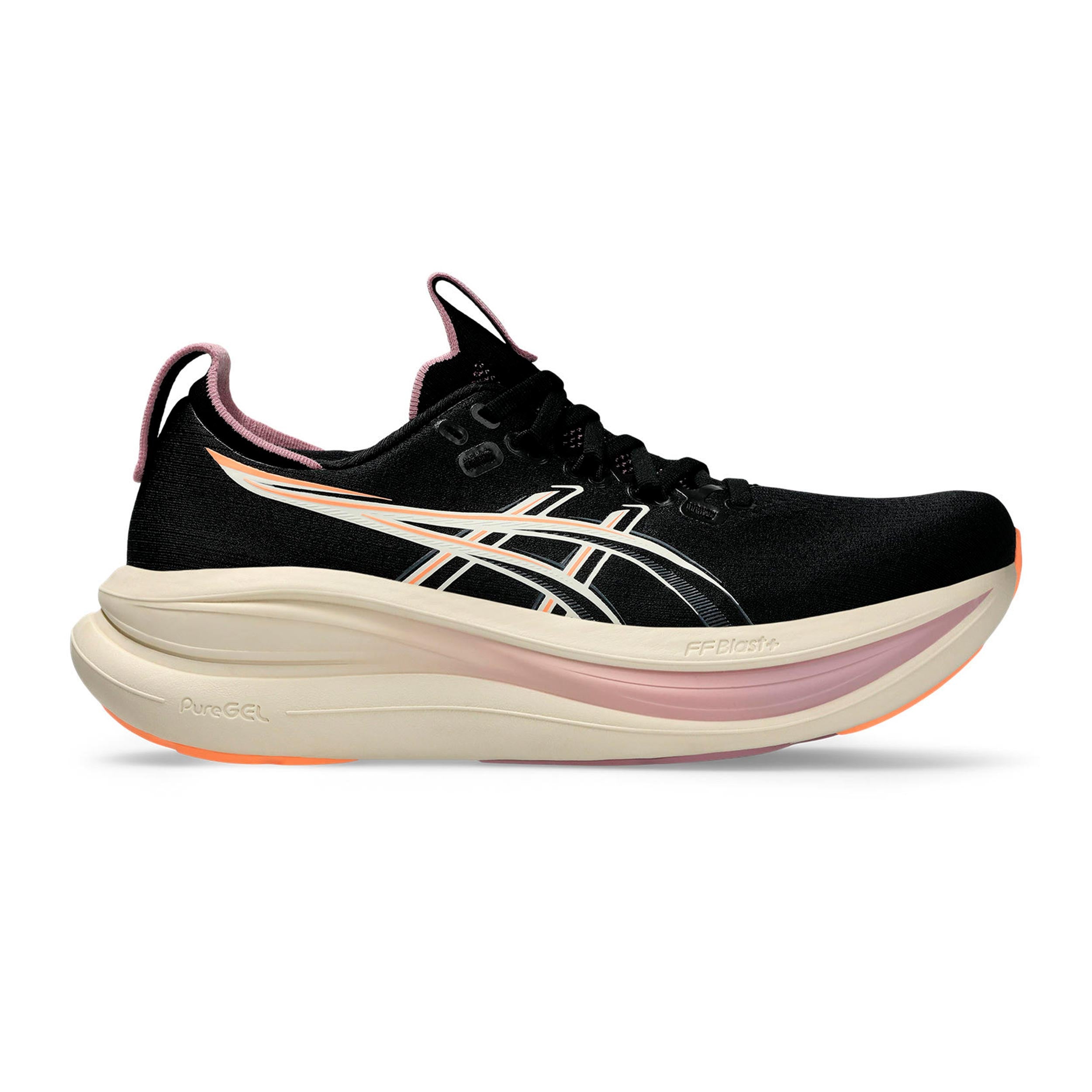 ASICS GEL-NIMBUS 28 Neutralschuh Damen - schwarz, lila