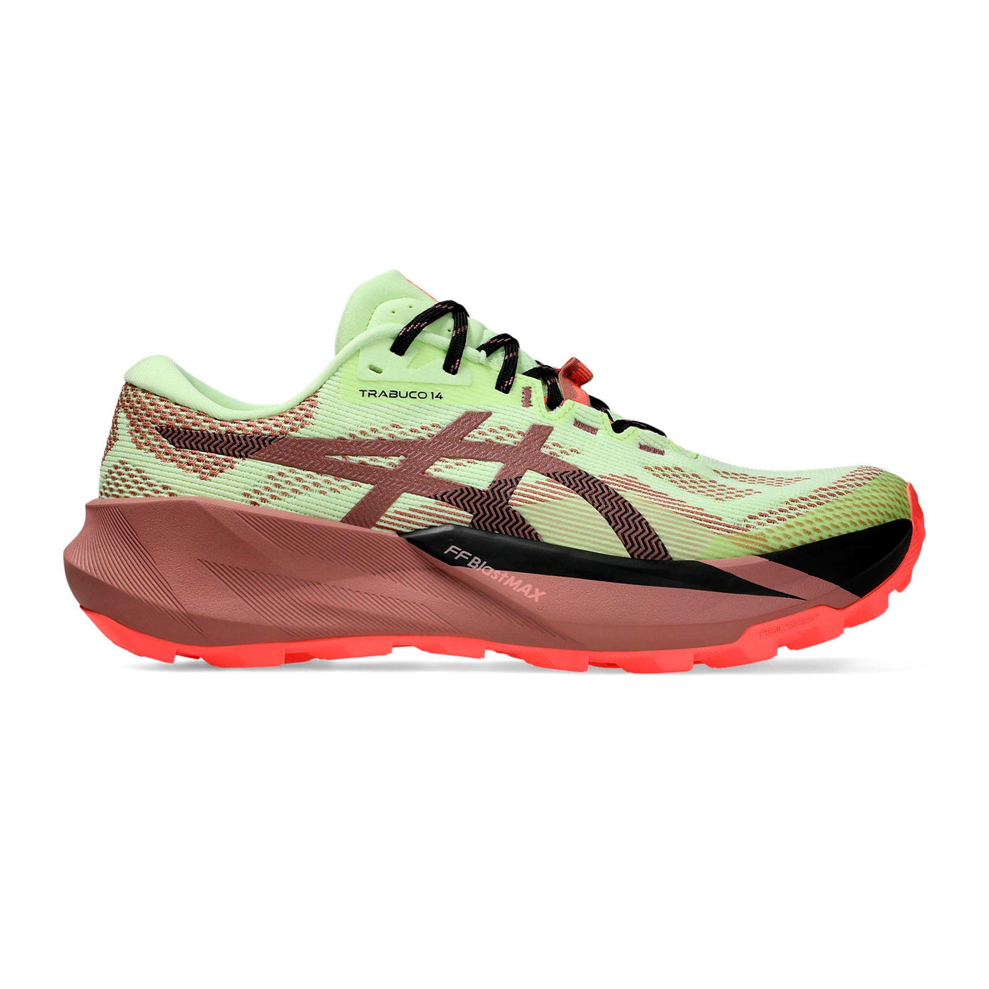 ASICS TRABUCO 14 Trailschuh Herren - neongelb, mauve