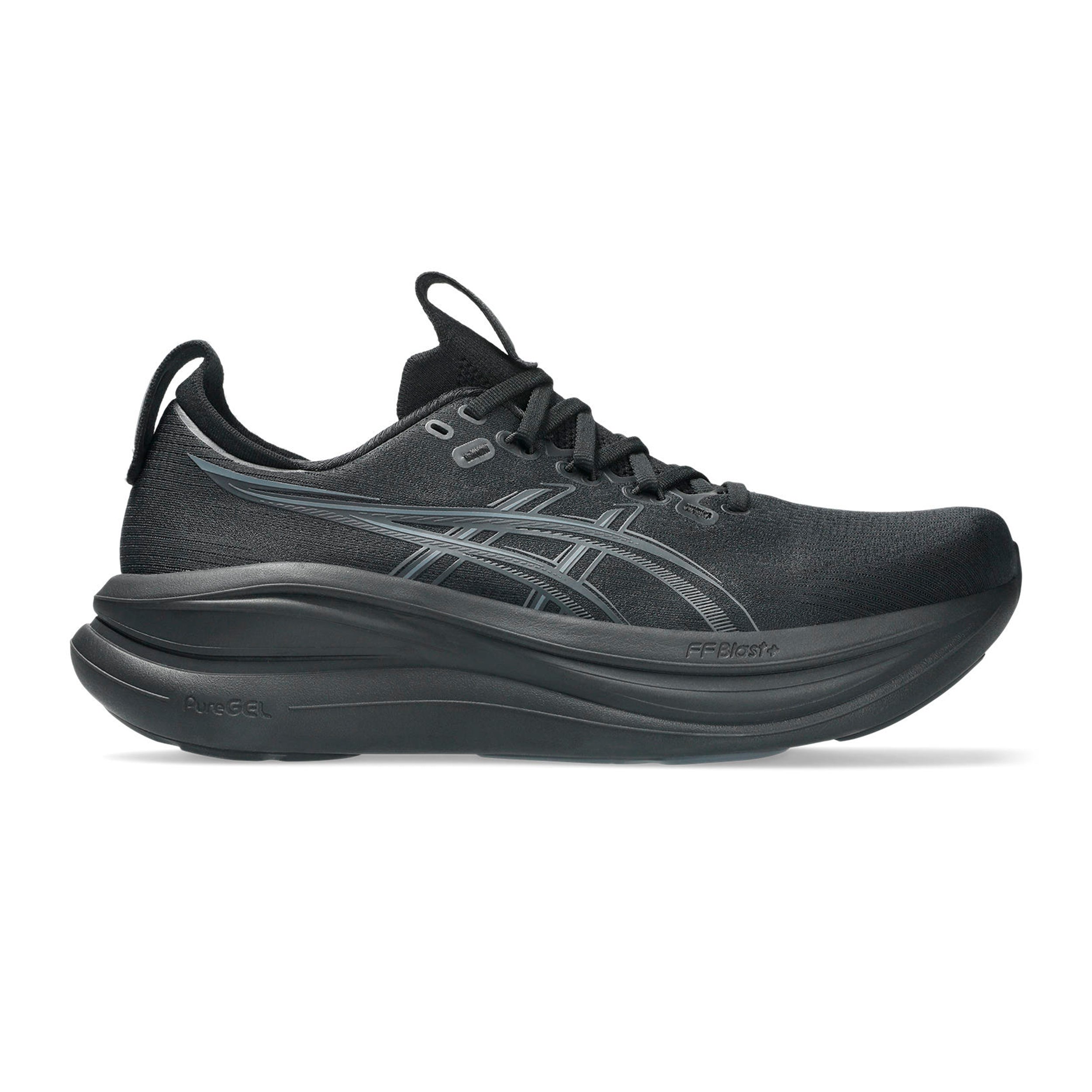 ASICS Gel-Nimbus 28 Neutralschuh Herren-schwarz, grau
