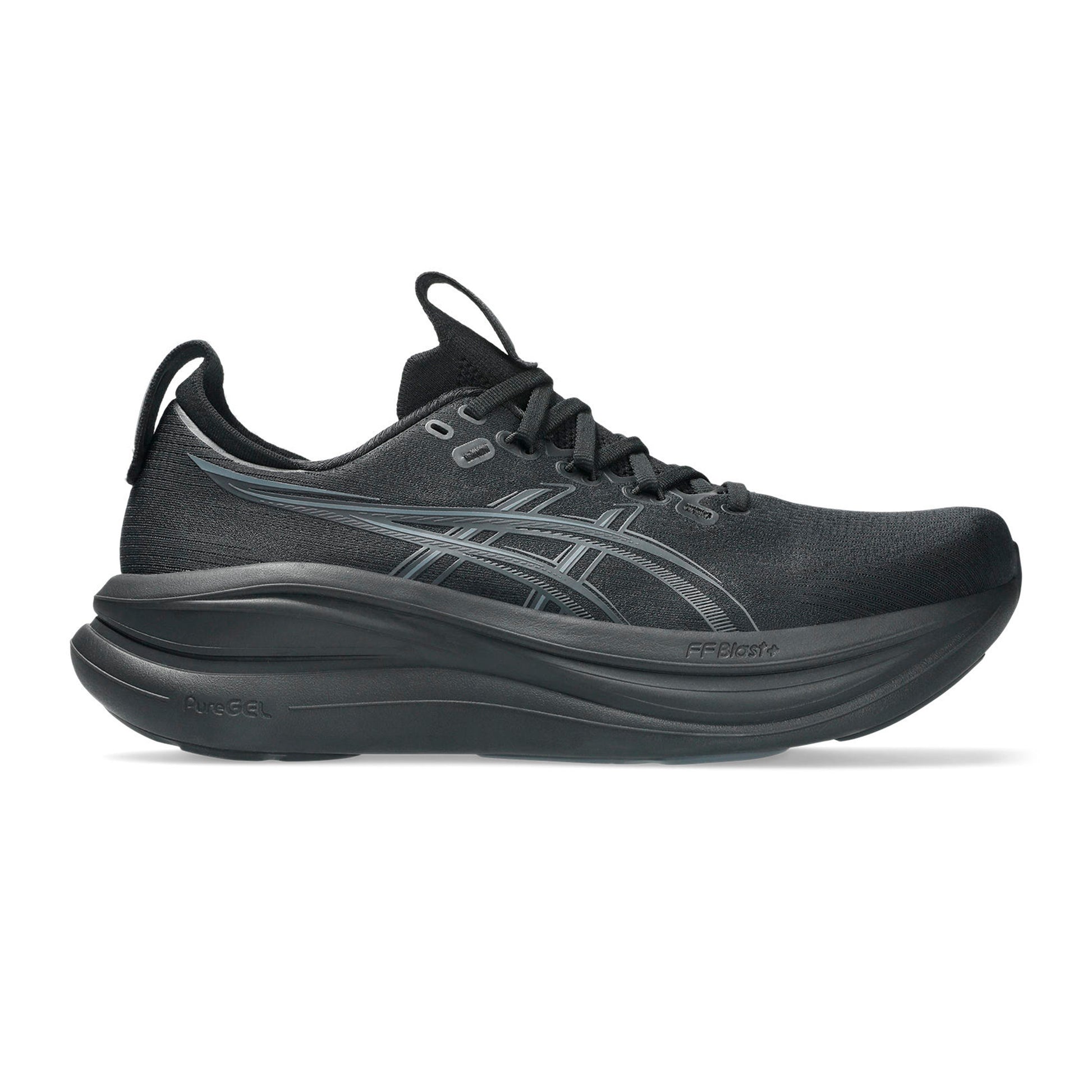 ASICS Gel-Nimbus 28 Neutralschuh Herren-schwarz, grau