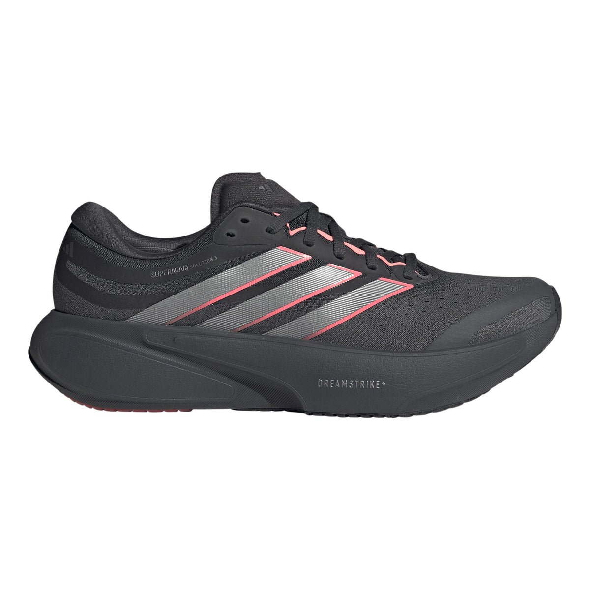 adidas Supernova Solution 3 Stabilitätsschuh Herren - dunkelgrau, pink