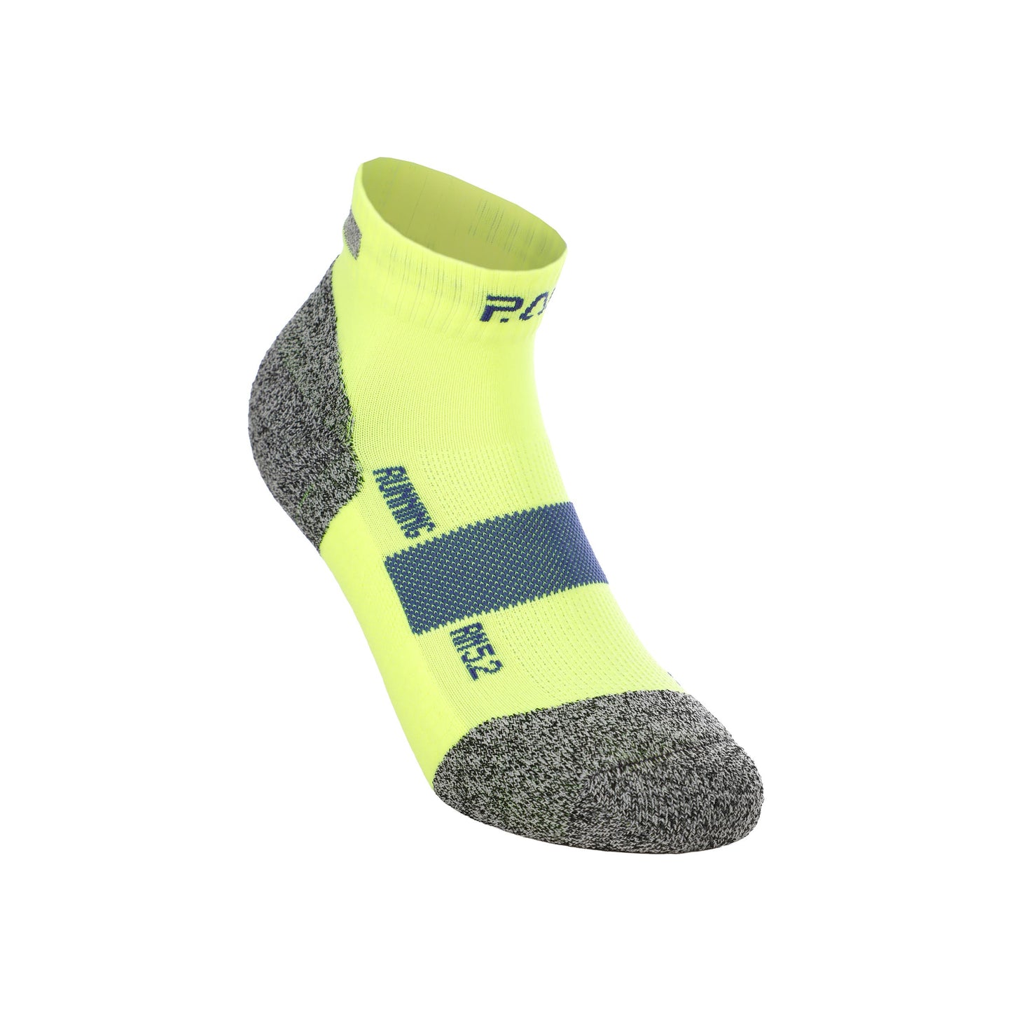 P.A.C. RN 5.2 Reflective Pro Laufsocken Herren-neongelb, blau