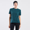 Essential Seamless  Laufshirt Damen - petrol
