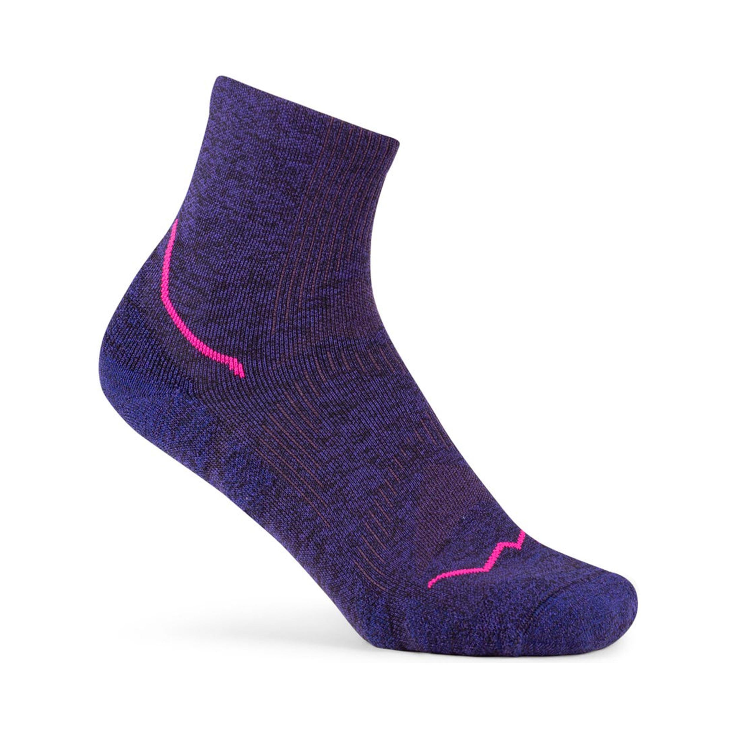 Buff Dryflx Quarter  Laufsocken Unisex-dunkelblau
