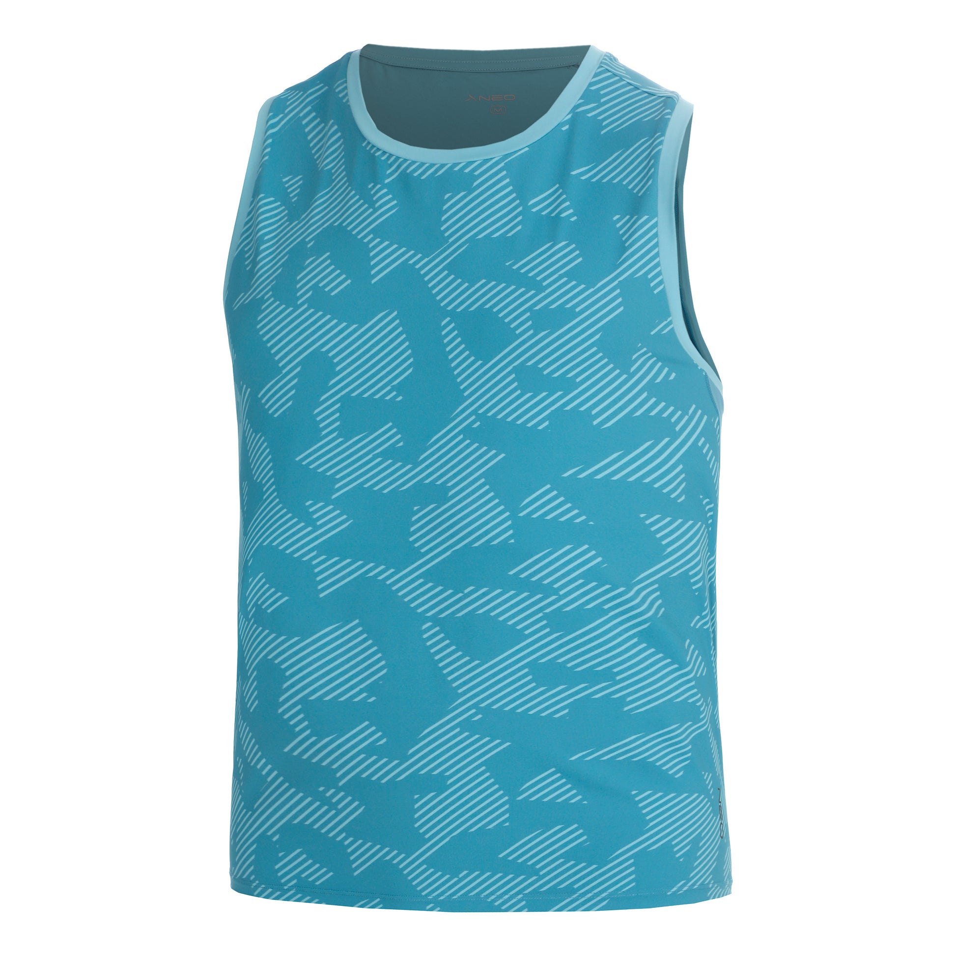 NEO Feel the Vybe AOP Laufshirt Herren-türkis