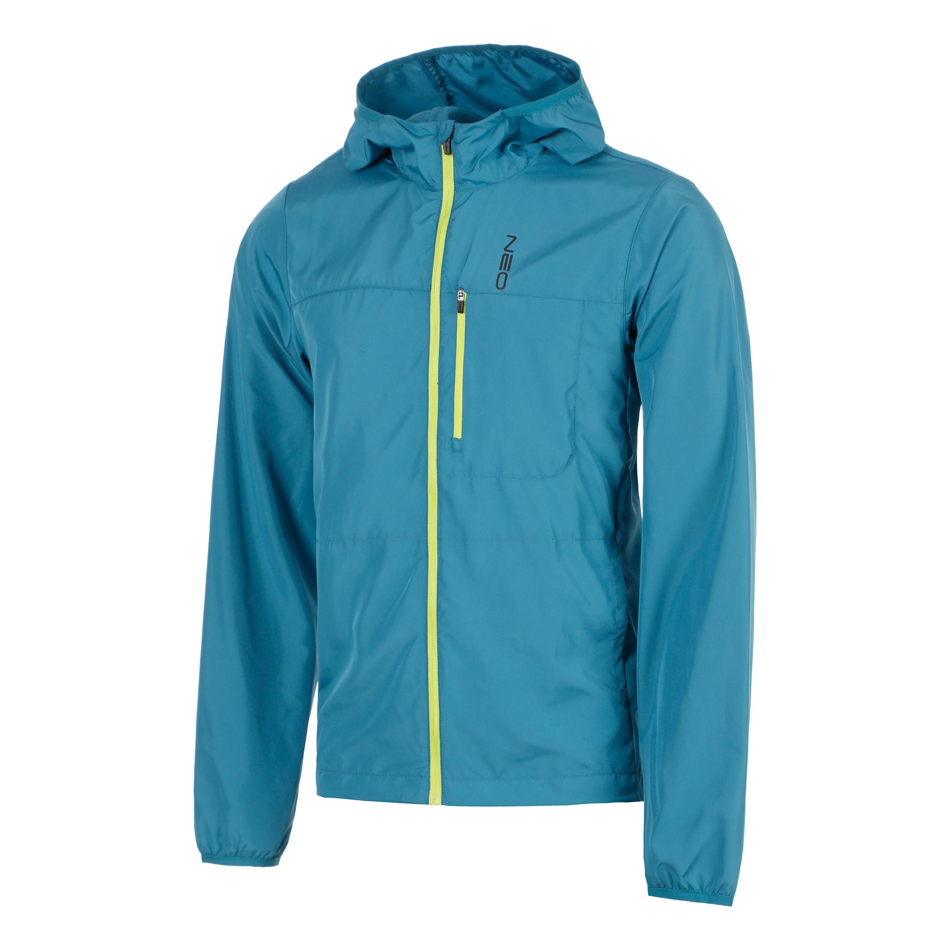 NEO Feel the Vybe Fly Laufjacke Herren-türkis, limette