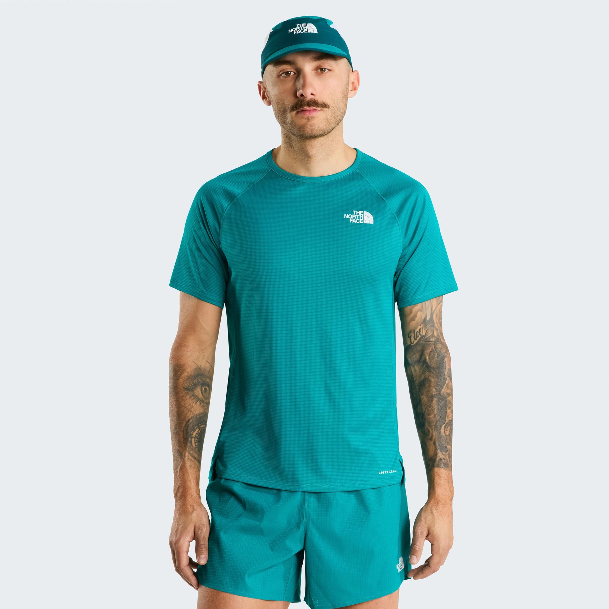 The North Face Sunriser Laufshirt Herren - türkis