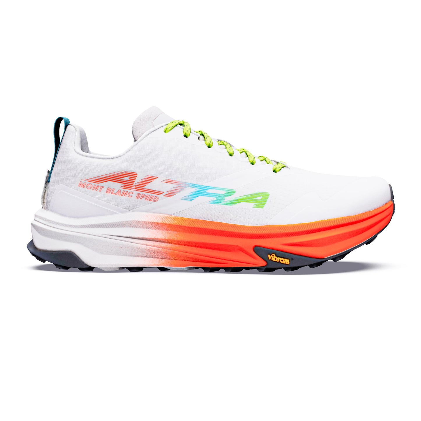 Altra Mont Blanc Speed Trailschuh Damen - weiß, koralle