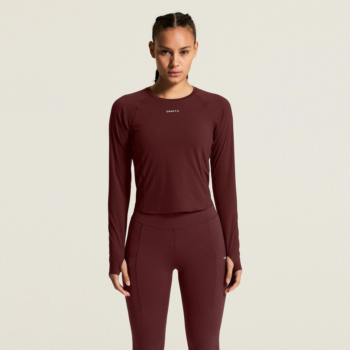Craft Hypervent Tight Laufshirt Damen - rot
