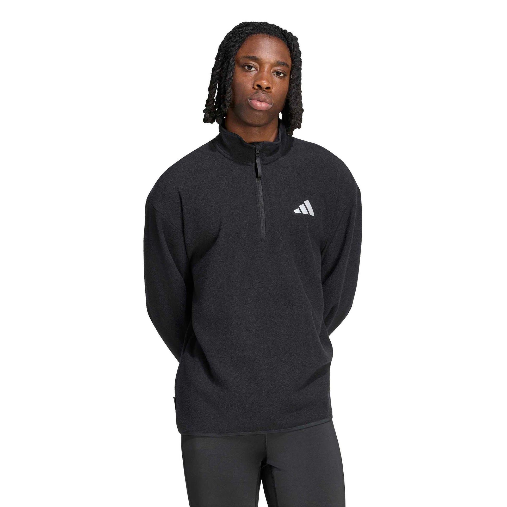 adidas adi365 Winterized Laufshirt Herren - schwarz