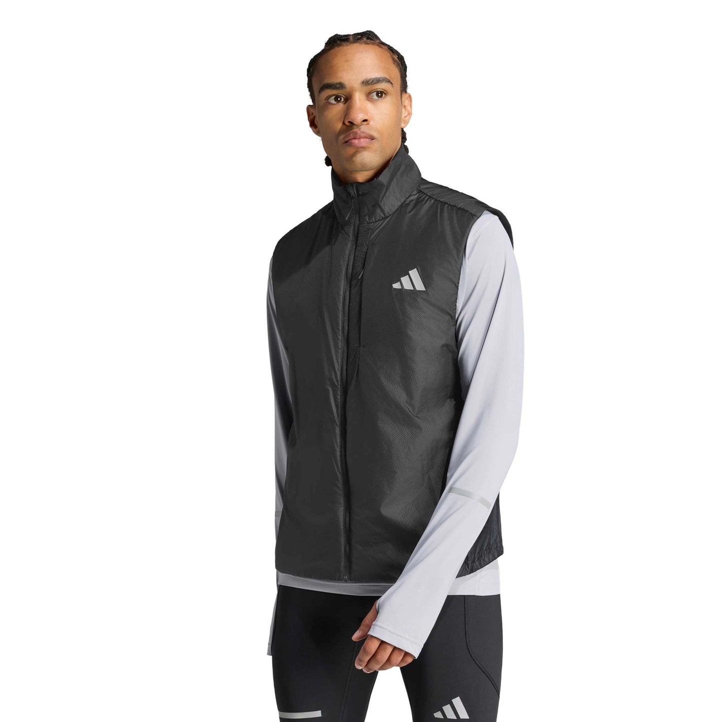 adidas adi365 Warm Laufweste Herren - schwarz