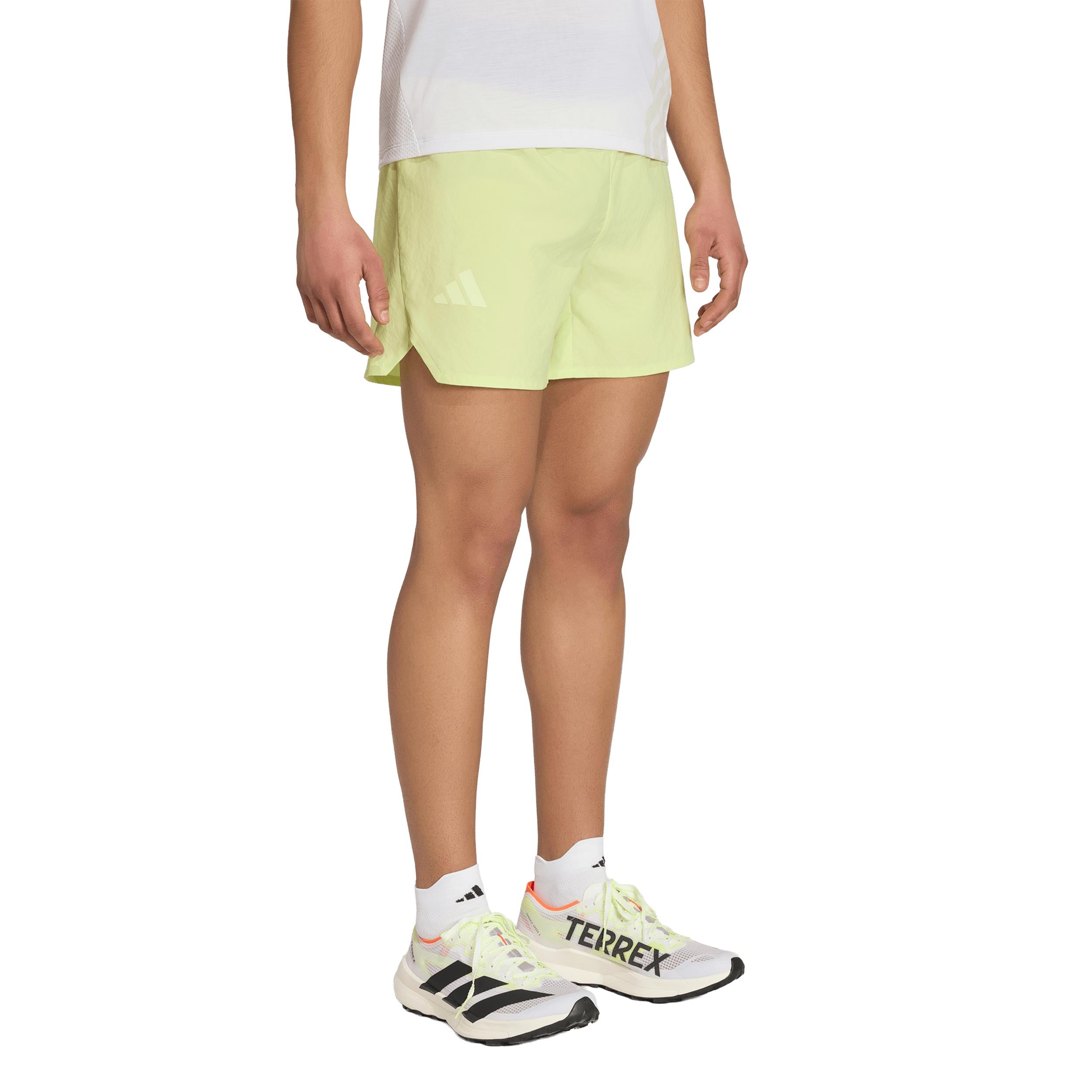 adidas Terrex XPR 5in Laufshorts Herren - gelb