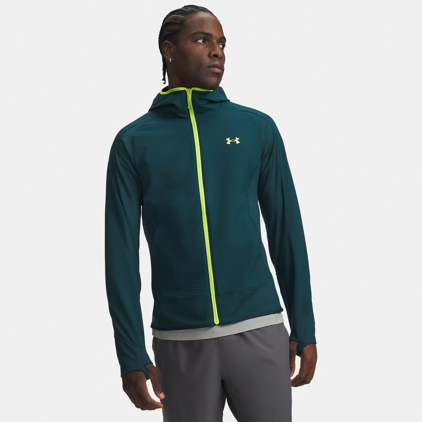 Under Armour Explor Offgrid  Laufjacke Herren - grün