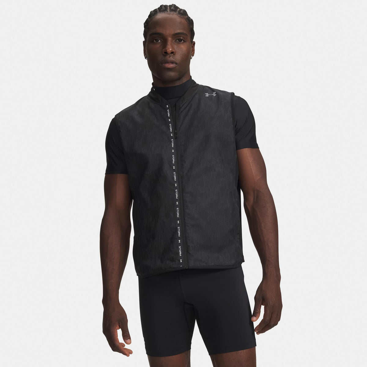 Under Armour Velociti ColdWeather Storm  Laufweste Herren - schwarz