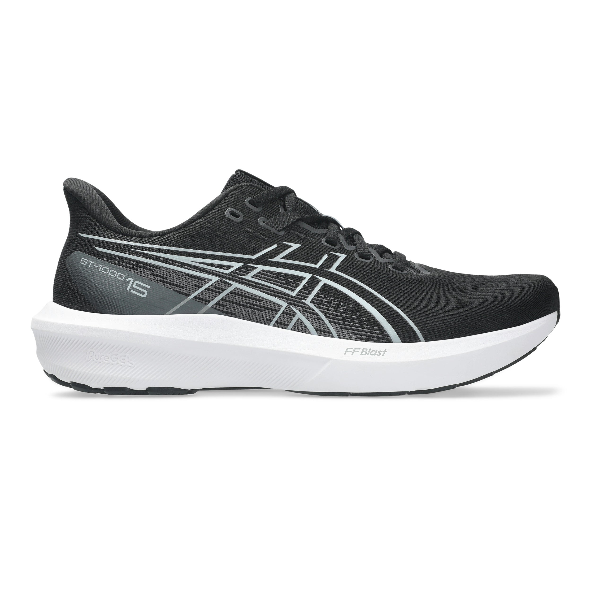 ASICS GT-1000 15 Stabilitätsschuh Herren - schwarz, schwarz