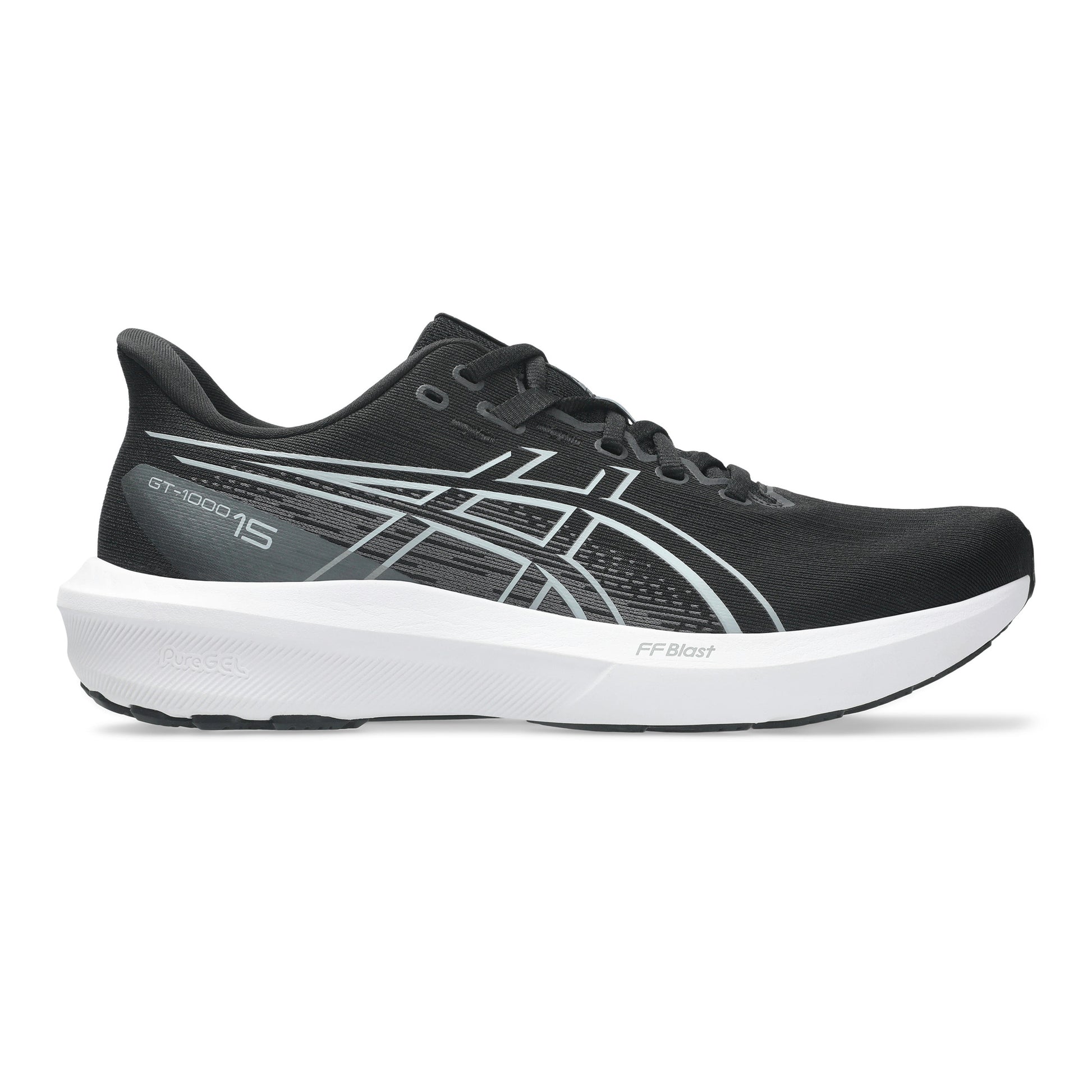 ASICS GT-1000 15 Stabilitätsschuh Herren - schwarz, schwarz