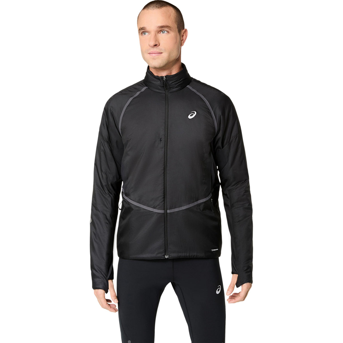 ASICS Road Winter  Laufjacke Herren - schwarz