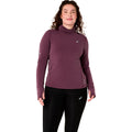 Nagino Winter  Laufshirt - weinrot