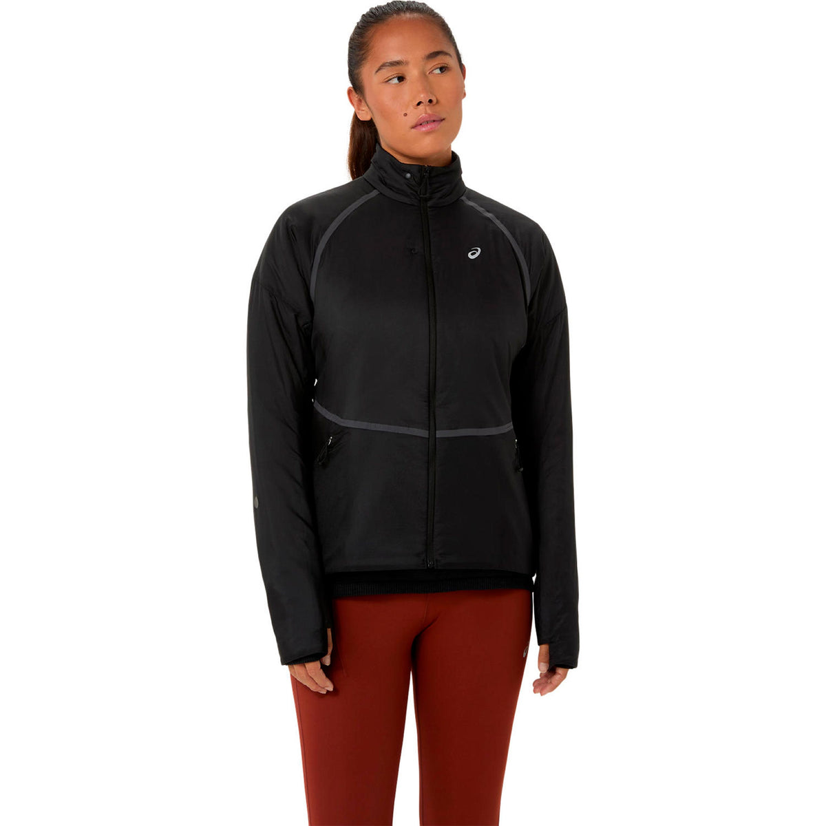 ASICS Road Winter  Laufjacke Damen - schwarz