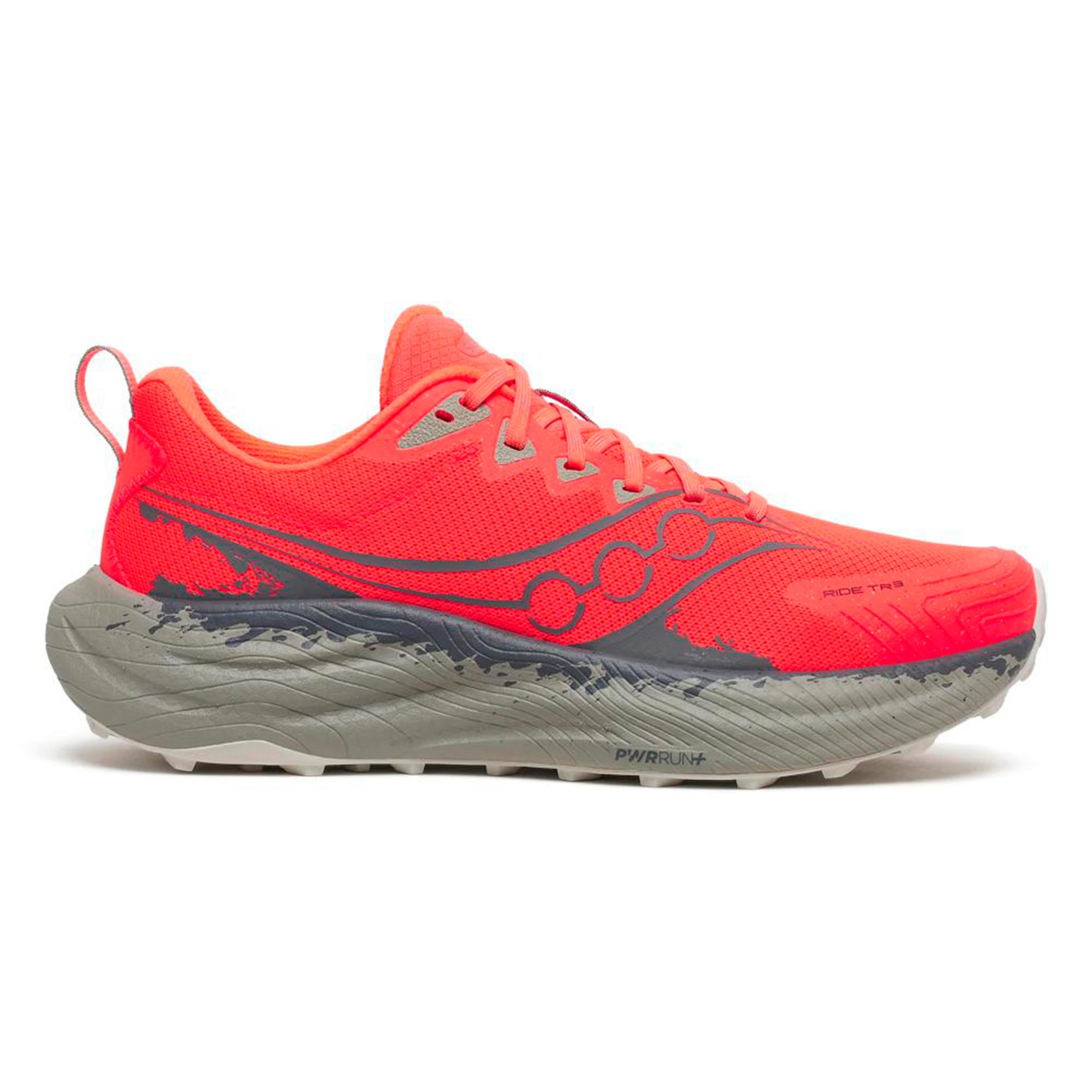 Saucony Ride TR3 Neutralschuh Herren - rot, grau