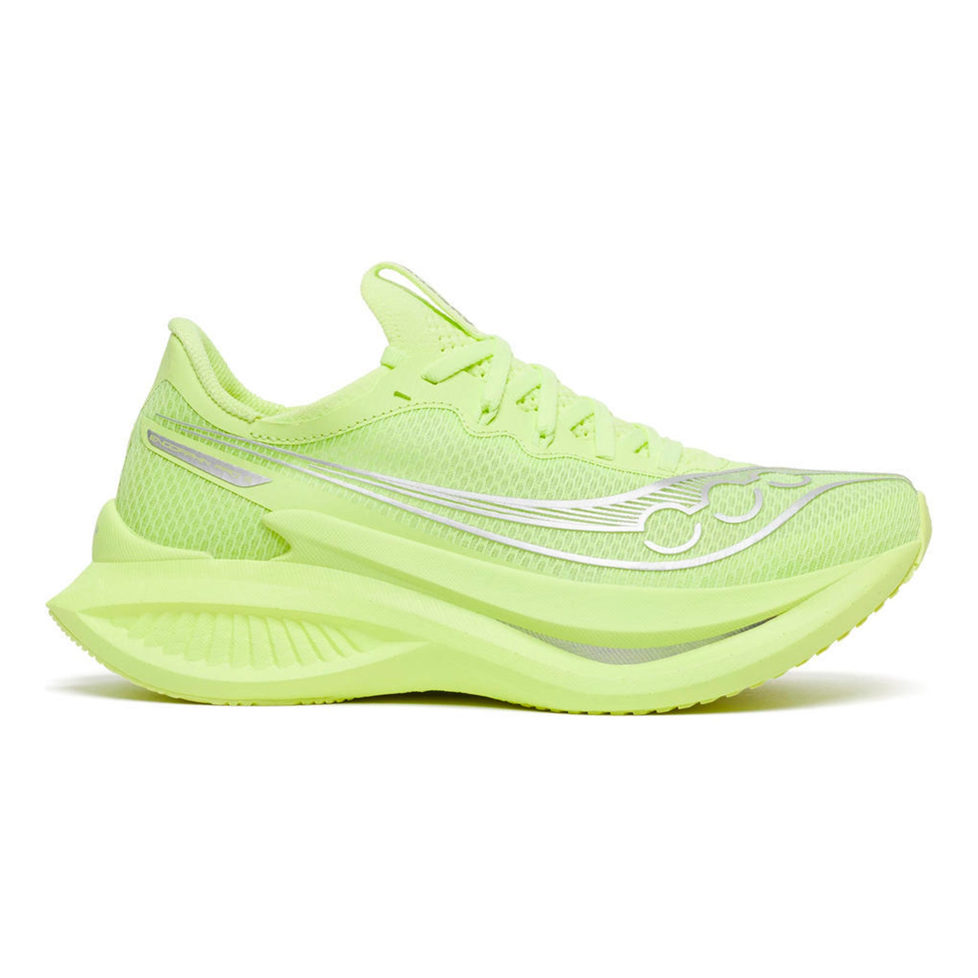 Saucony Endorphin Pro 5 Wettkampfschuh Damen - neongelb, silber