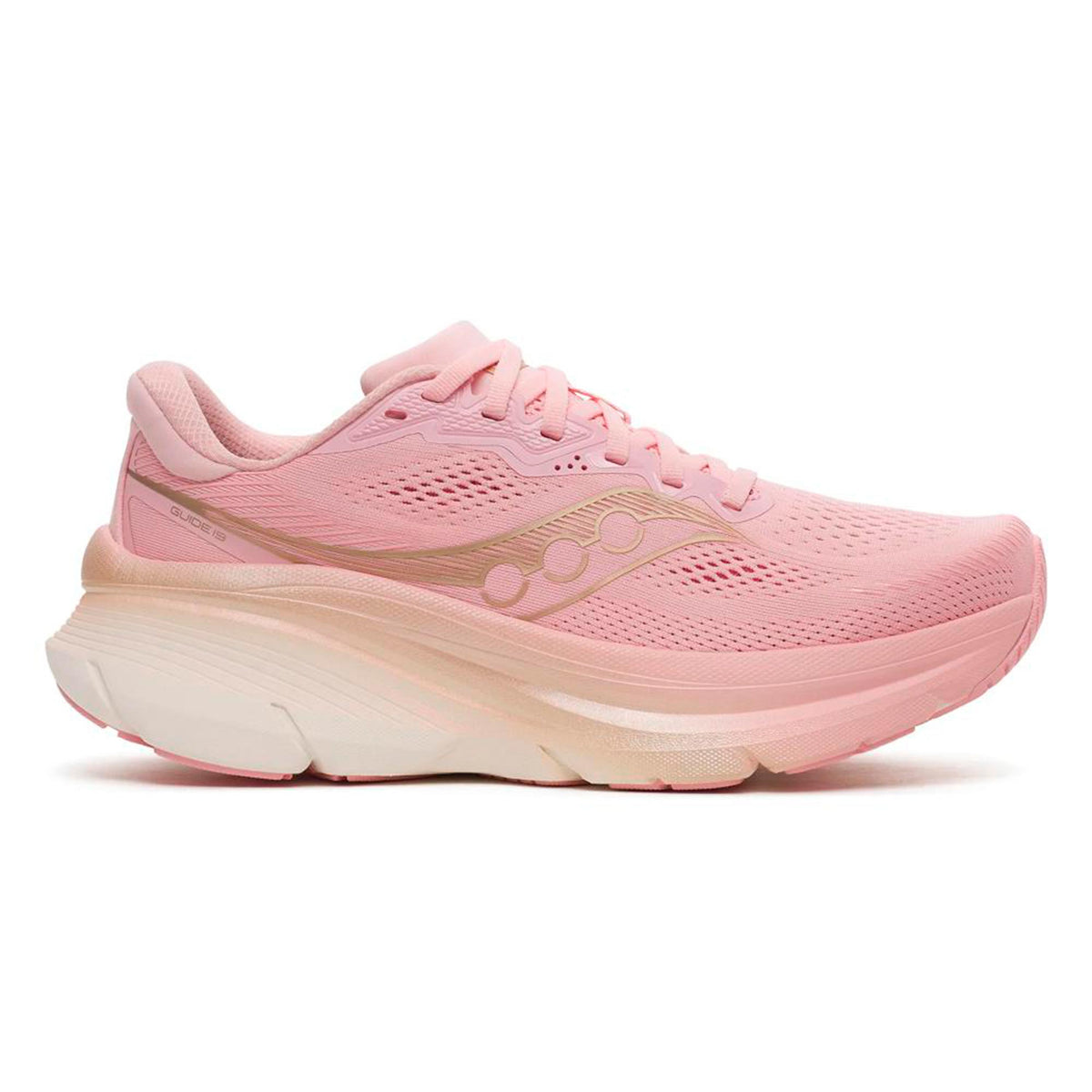 Saucony Guide 19 Stabilitätsschuh Damen - rosa, gold