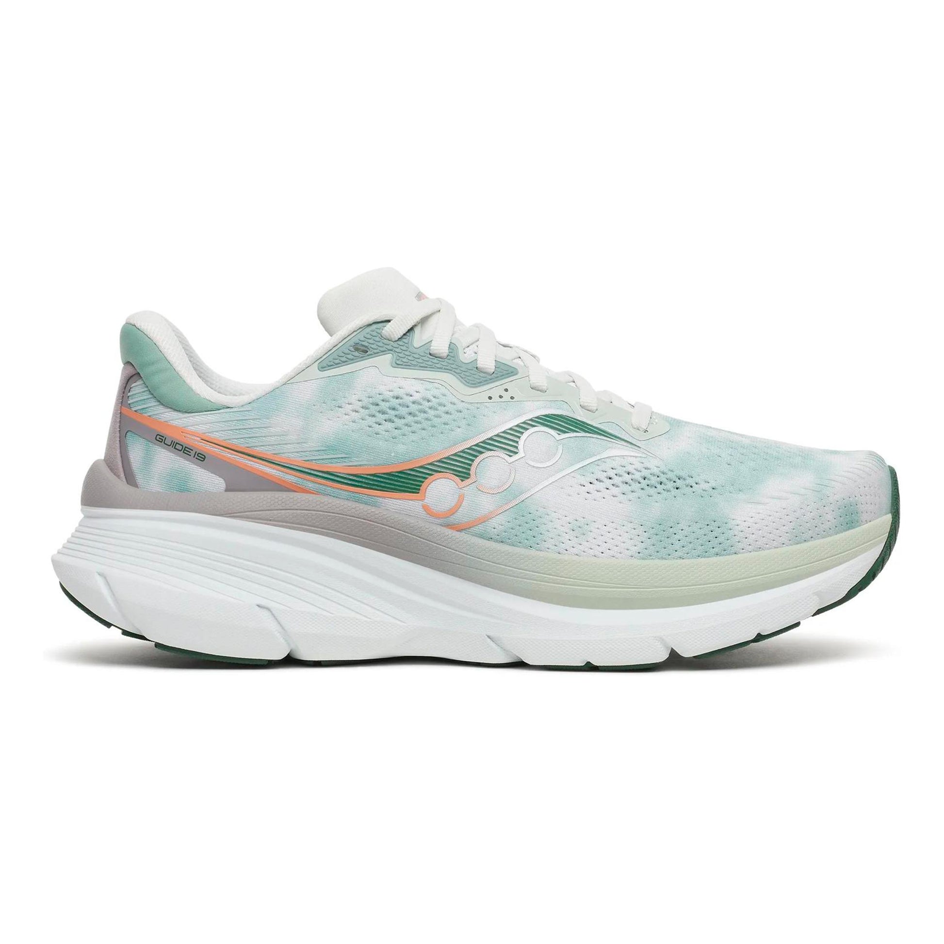 Saucony Guide 19 Stabilitätsschuh Herren - grün, weiß