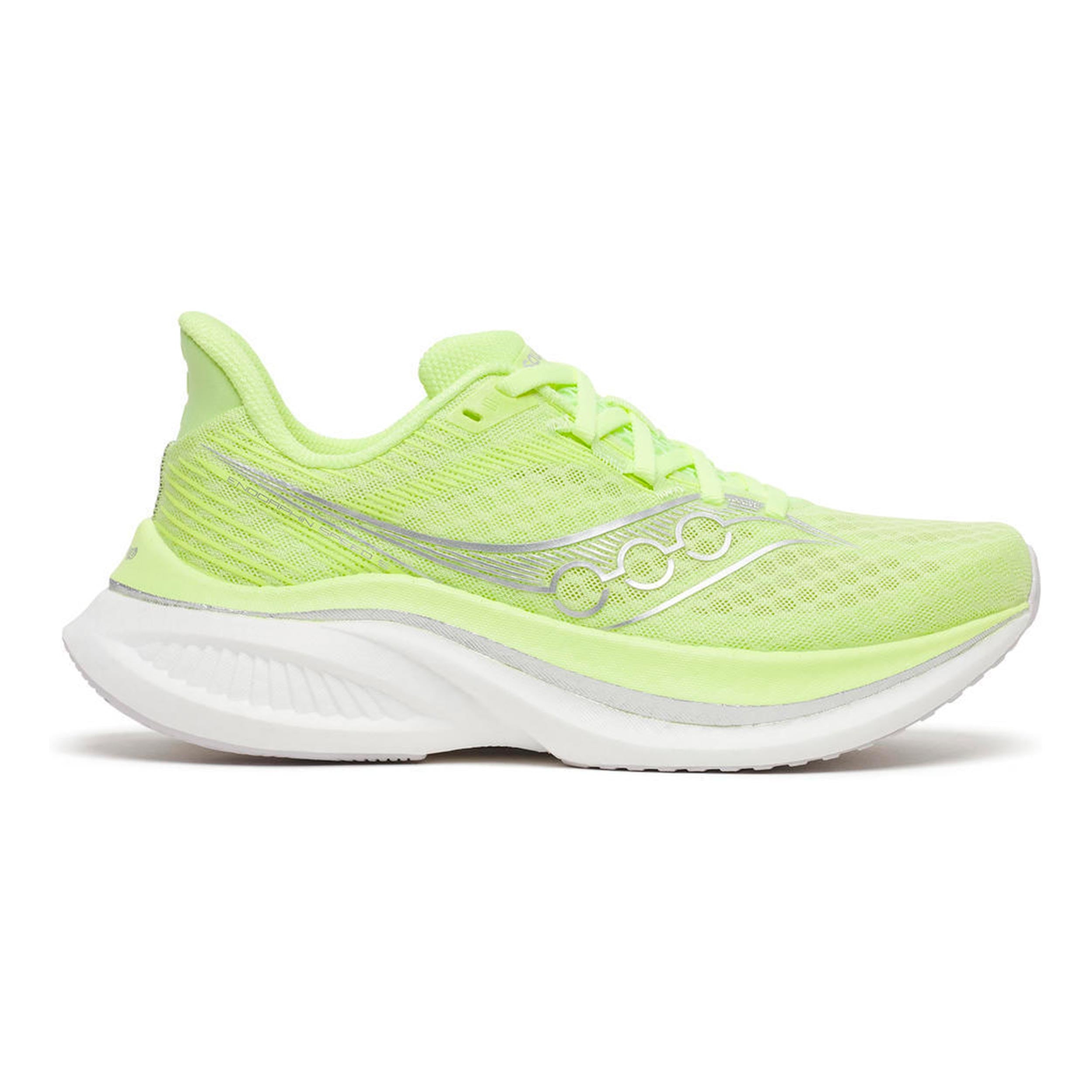 Saucony Endorphin Speed 5 Wettkampfschuh Damen - neongelb, silber