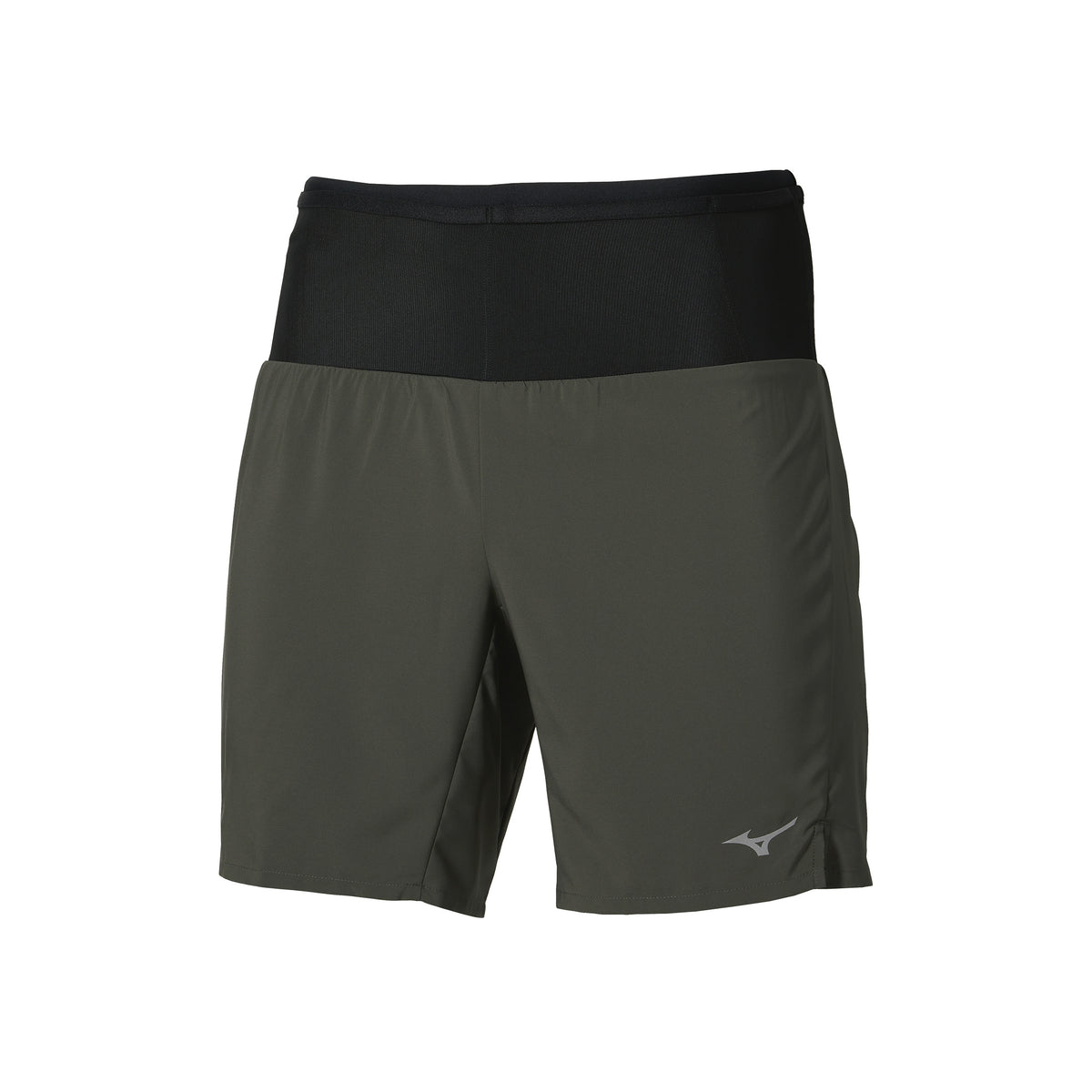 Mizuno Multi Pocket 2in1 Laufshorts Herren - dunkelgrün