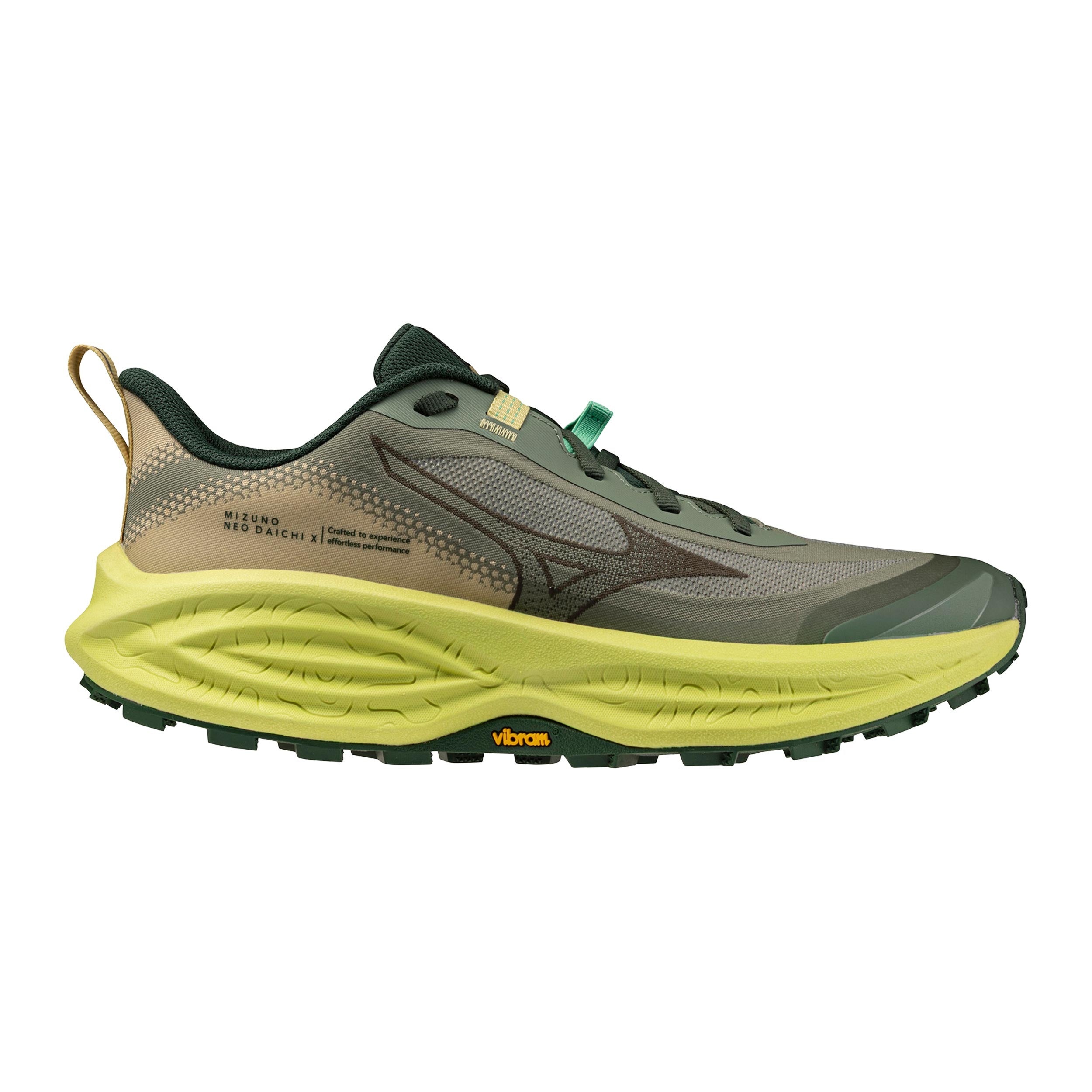 Mizuno Neo Daichi 10  Trailschuh Damen - oliv, khaki