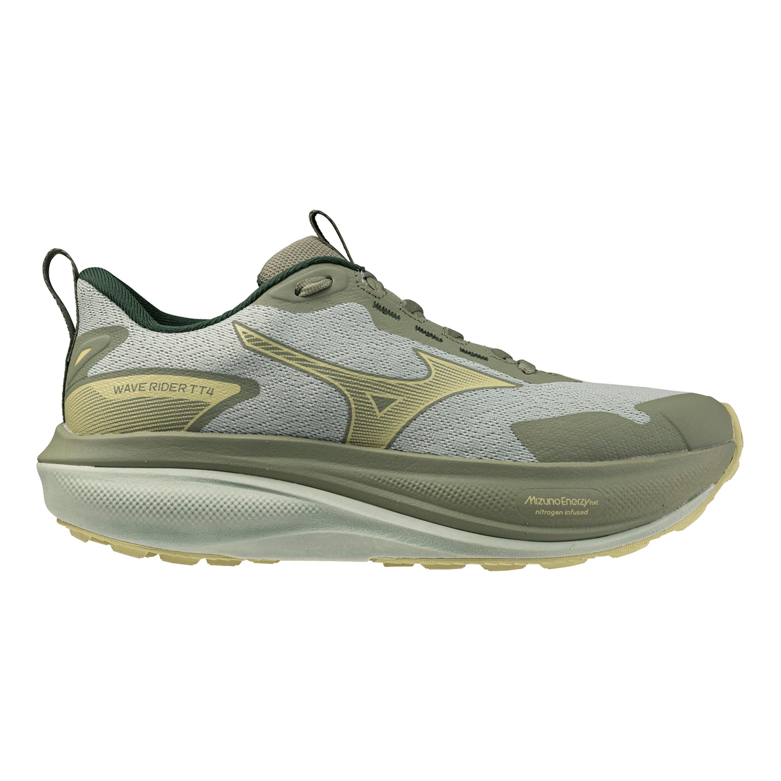 Mizuno Wave Rider TT 4  Trailschuh Damen - grau, salbei