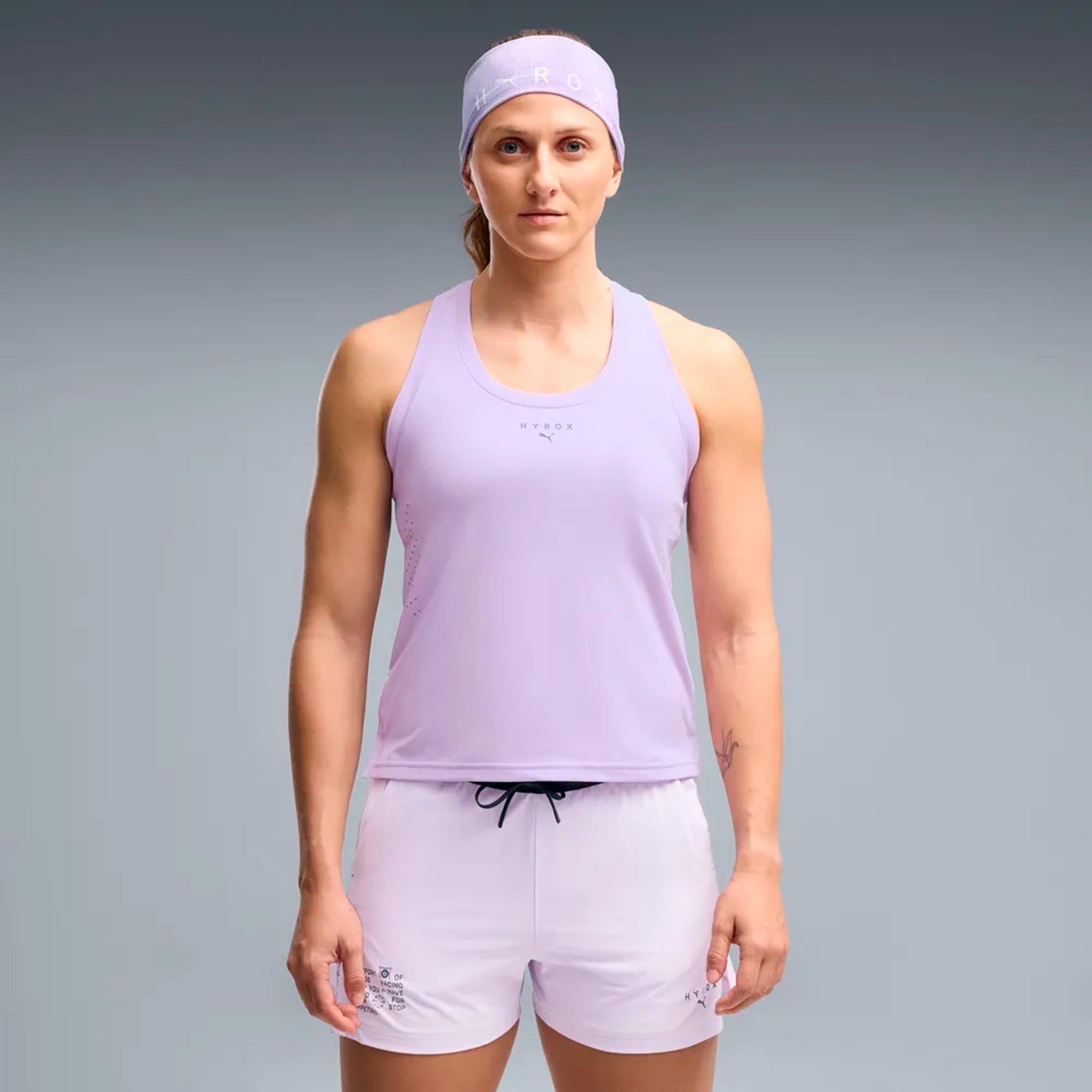 Puma HYROX PWRMODE  Laufshirt Damen - flieder