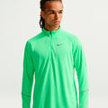Miler  Laufshirt Herren - grün, silber