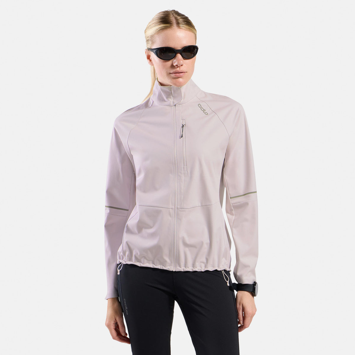 Odlo Zeroweight Pro Windproof  Laufjacke Damen - rosa