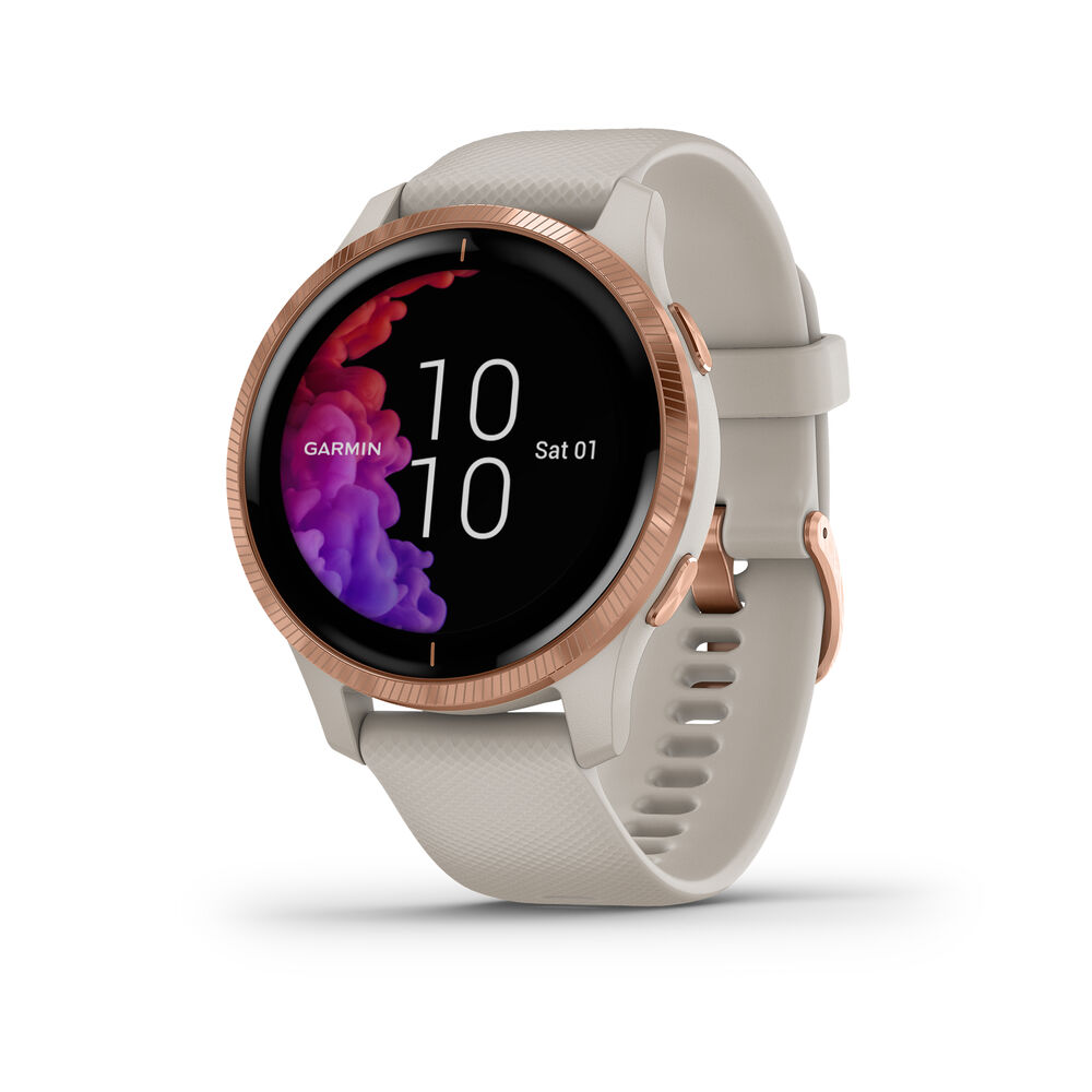 Garmin VENU Pulsuhr - Beige, Gold