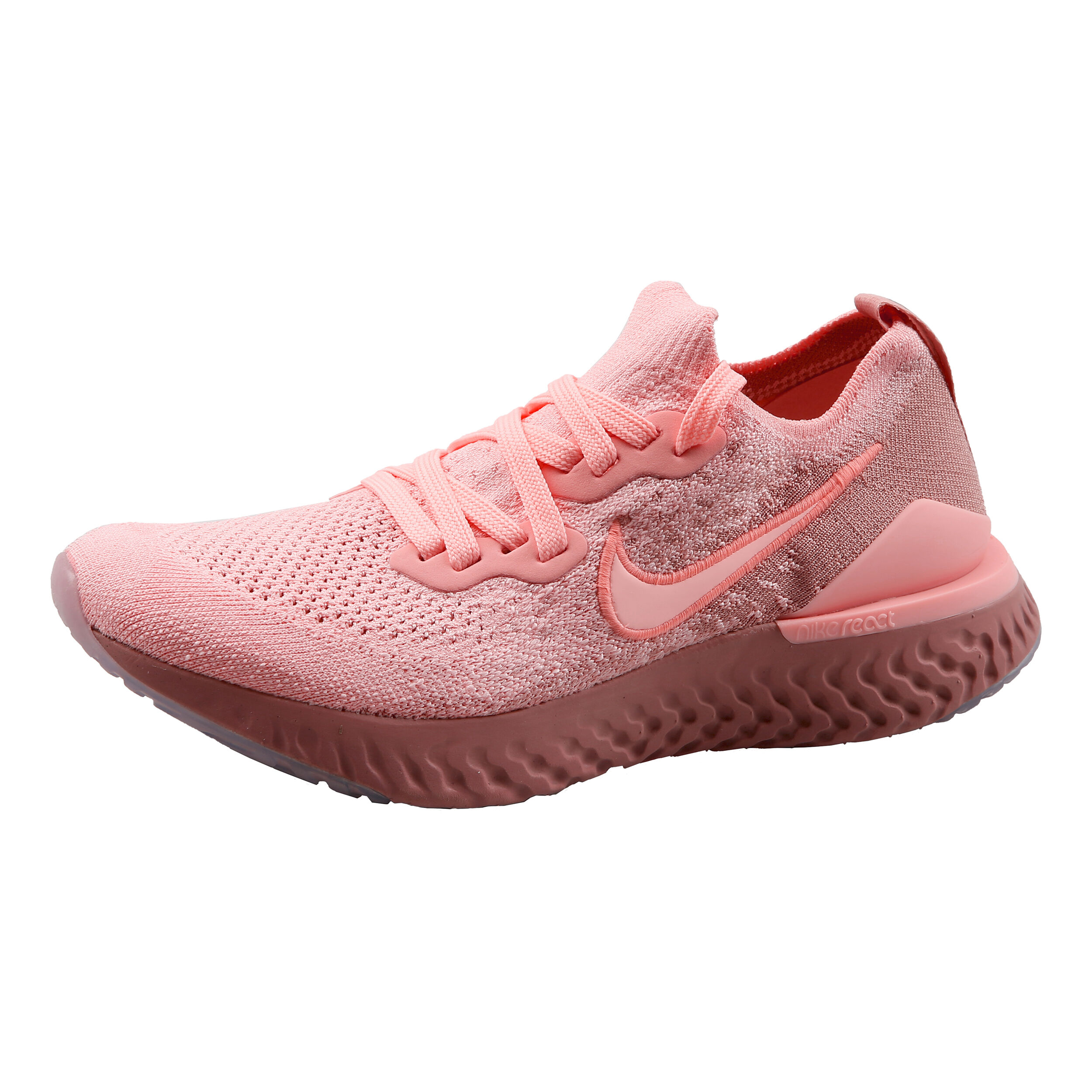 Nike Epic React Flyknit 2 Neutralschuh Damen Koralle Rosa online kaufen Running Point AT