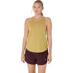 ASICS Bekleidung ASICS Road Laufshirt Damen-Limette