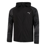 Puma Bekleidung Puma Favorite AOP Woven Laufjacke Herren-Schwarz,Weiß