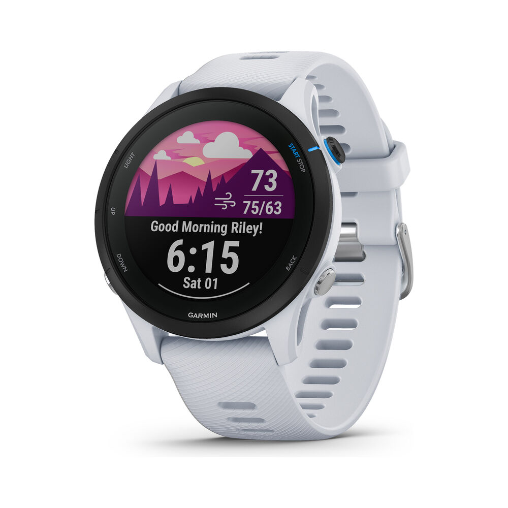 Garmin Forerunner 255 Music Pulsuhr - Weiß