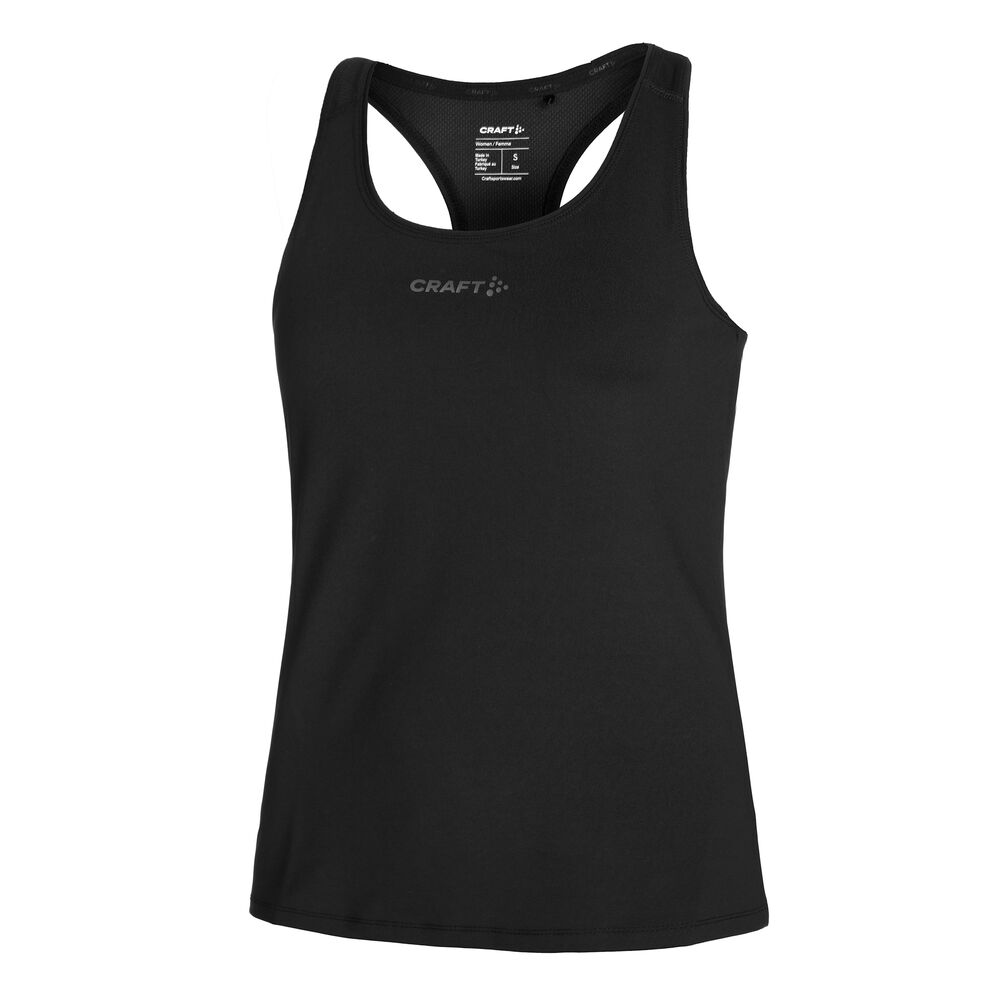 Craft ADV Essence Lauftop Damen - Schwarz, Größe M