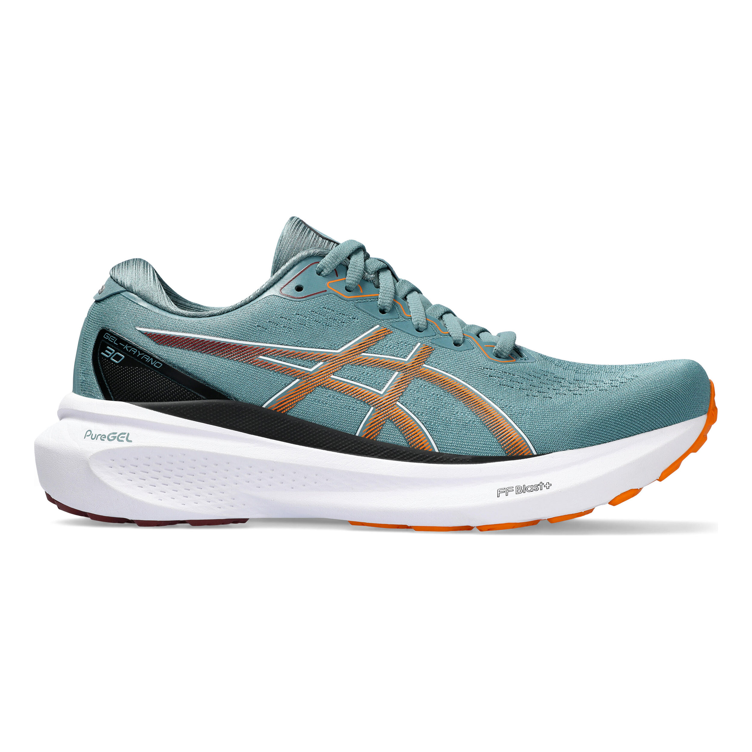 ASICS Gel Kayano 30 Stabilitatsschuh Herren Grau Orange online kaufen Running Point AT