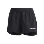 adidas Bekleidung adidas Terrex MT Trail 3in Laufshorts Damen-Schwarz