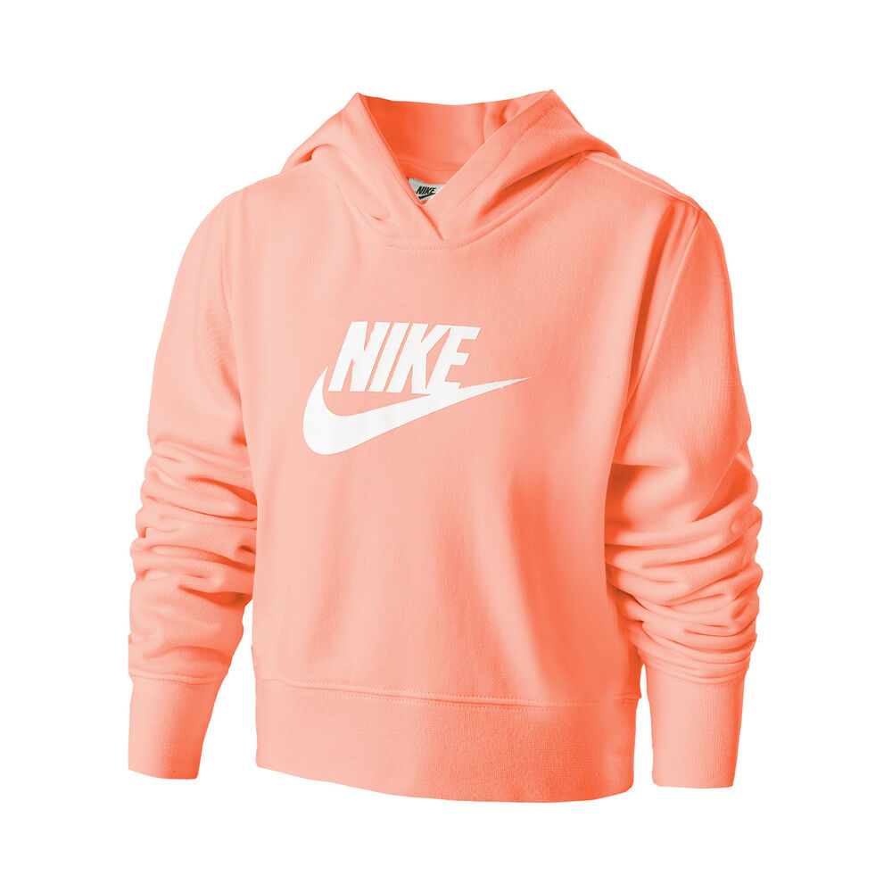 Nike Sportswear Club Cropped Hoody Kinder - Rosa, Größe L