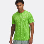 Under Armour Bekleidung Under Armour Launch Printed Laufshirt Herren-Neongr&uuml;n,Gr&uuml;n