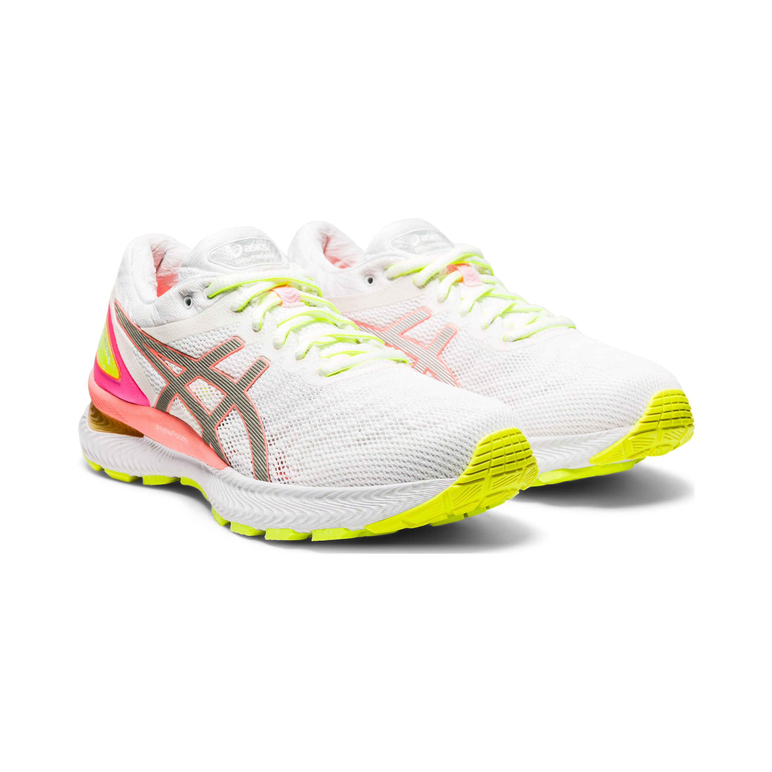 ASICS Gel Nimbus 22 Summer Lite Show Neutralschuh Damen WeiB Apricot online kaufen Running Point AT