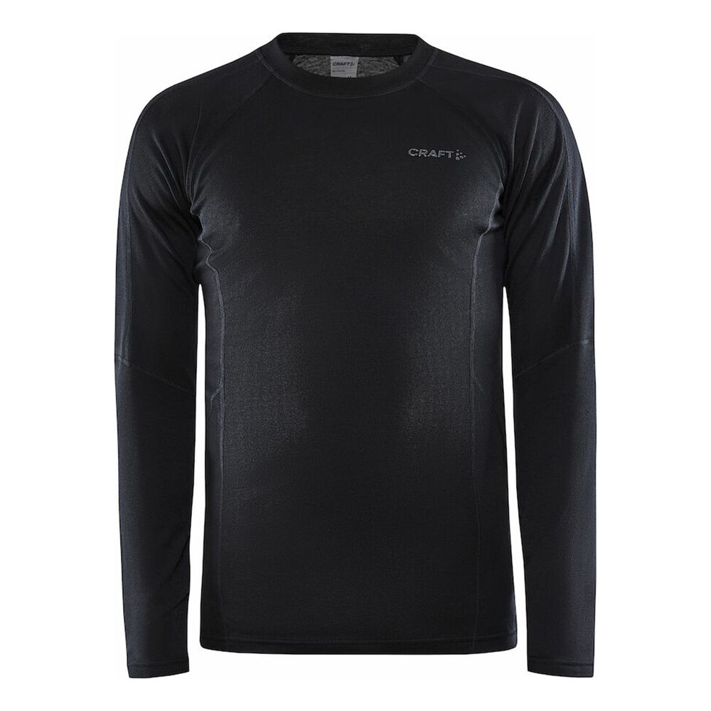 Craft Core Warm Baselayer Lauftop Herren - Schwarz, Größe XL